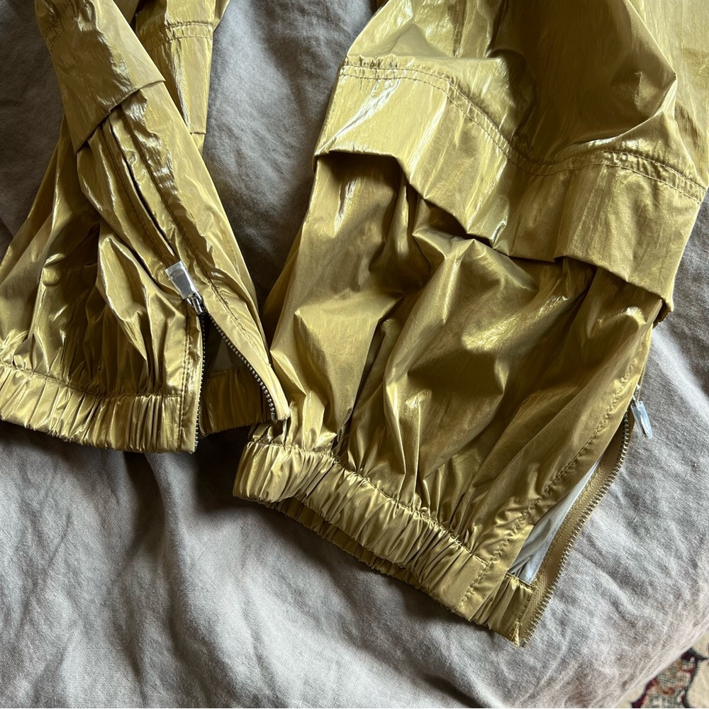 Tibi Metallic Gold Wilt Pull On Jogger - Picture 8 of 11
